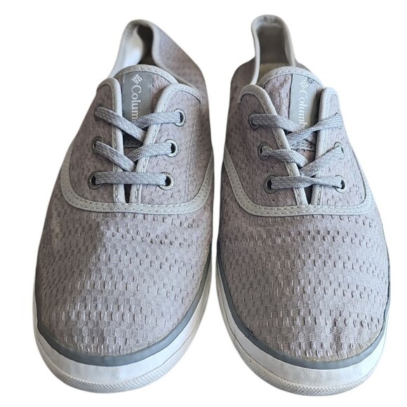 Columbia Womens Vulc N Vent Lace Up Sneaker Shoes Non Marking Boat Shoes Sz 10 - Picture 10 of 11
